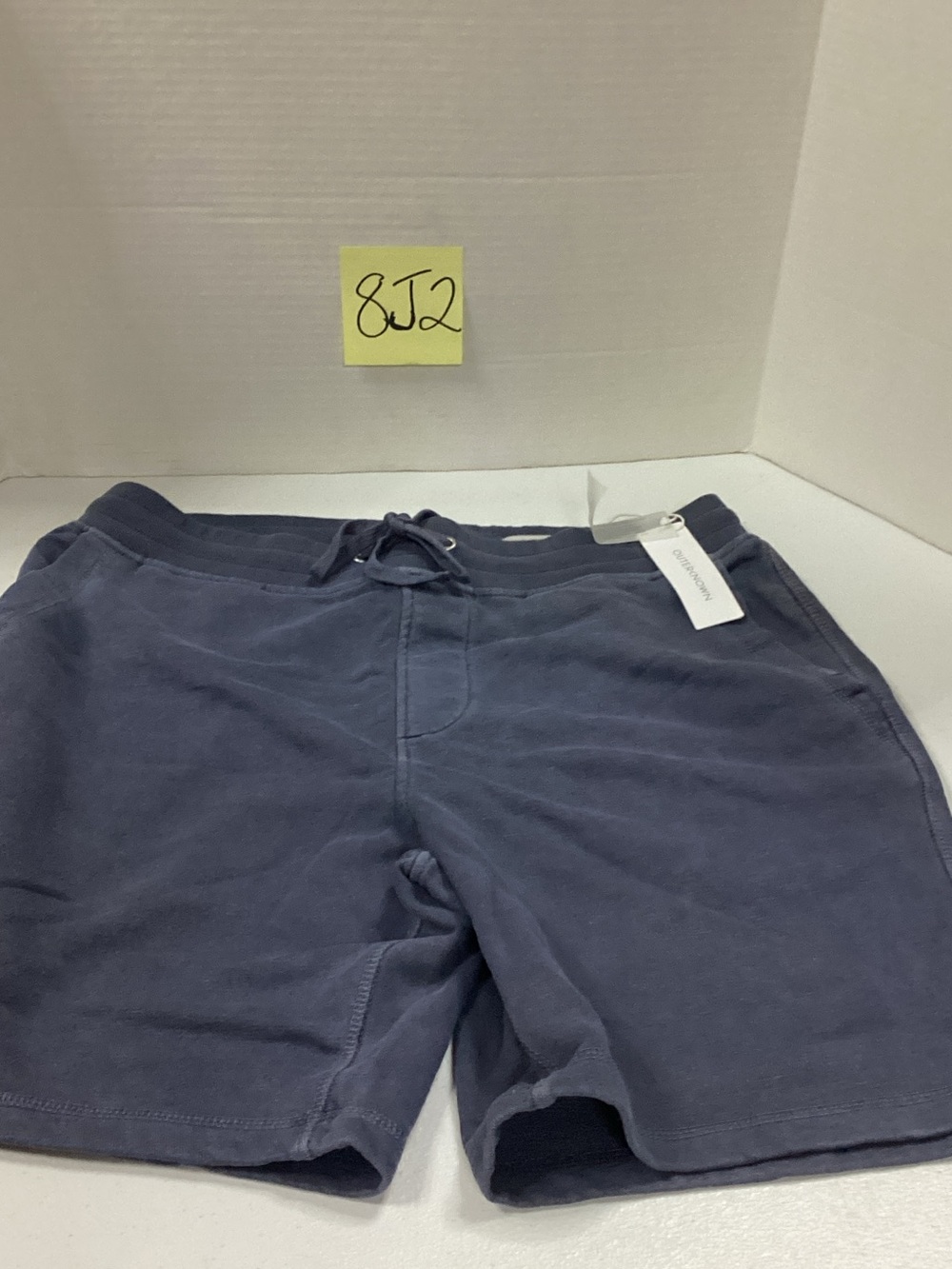 Outerknown Men's Navy Drawstring Sweatshorts